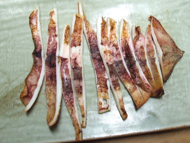 スルメイカの一夜干し