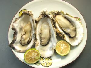 クリックで拡大表示 蒸しガキ