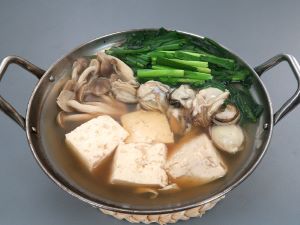 クリックで拡大表示 かき豆腐