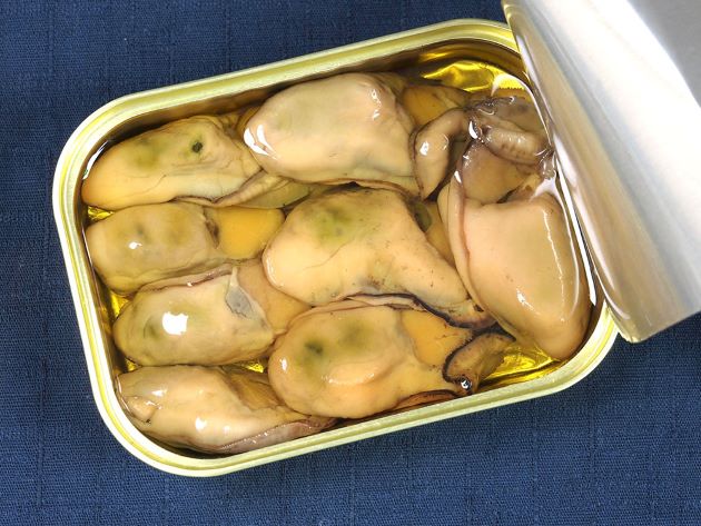 かき燻製油づけ