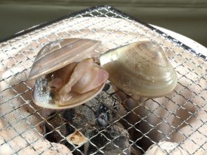 クリックで拡大表示 焼き蛤
