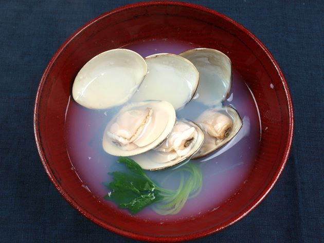 シナハマグリの潮汁