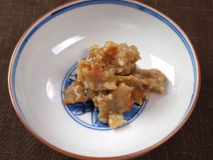 クリックで拡大表示 さざえ糀漬け