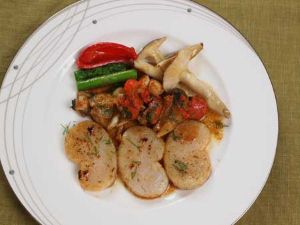 クリックで拡大表示 タイラギのバター焼き