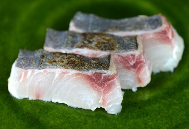 アオスミヤキのあぶり