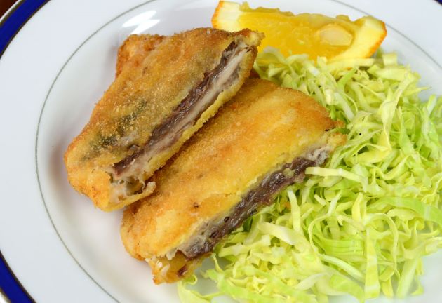 アオスミヤキのフライ