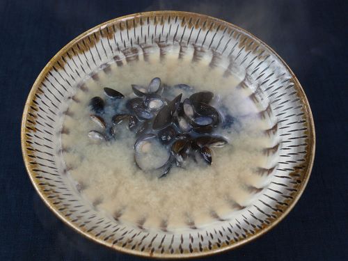 クリックで拡大表示 シジミのみそ汁