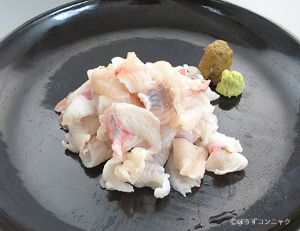 クリックで拡大表示 ニホンウナギの洗い