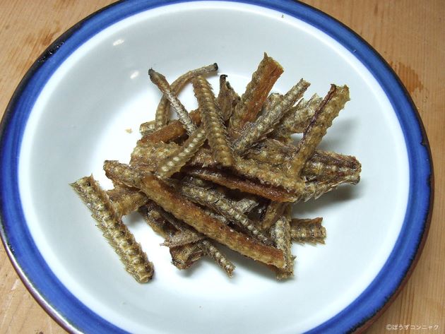 ニホンウナギの骨せんべい