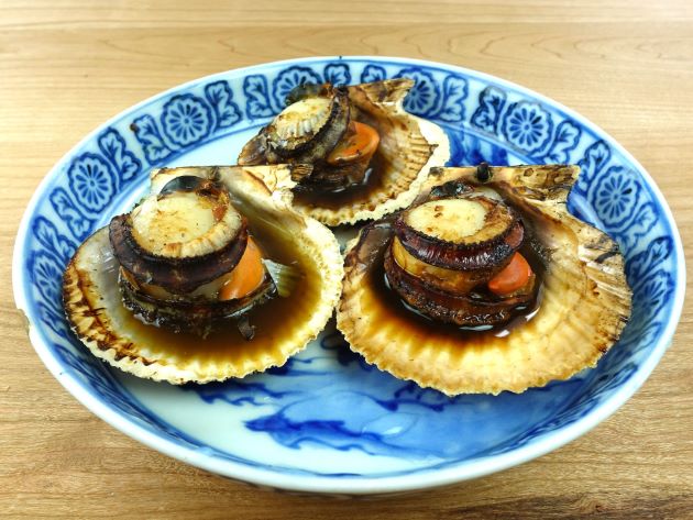 焼きアカザラガイ