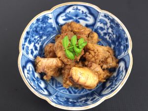 クリックで拡大表示 クログチの真子の煮つけ