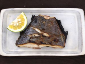 クリックで拡大表示 オキアジの塩焼き