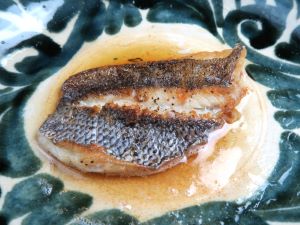 クリックで拡大表示 ヒゲソリダイのポワレ