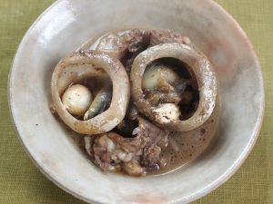 クリックで拡大表示 メバチの目玉煮