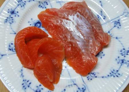 信州サーモンの刺身