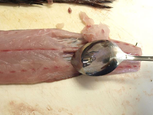 身のかきだし方