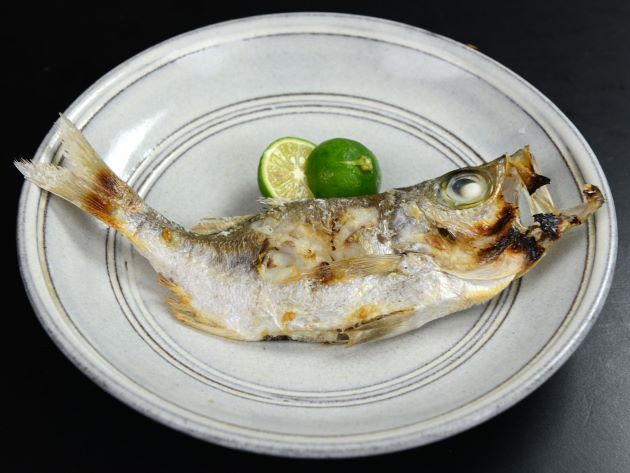 ワキヤハタの塩焼き