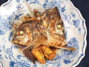 クリックで拡大表示 キチヌの兜煮