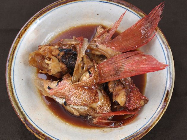 目抜けのあら煮