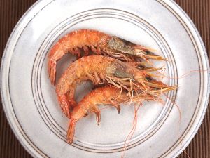 クリックで拡大表示 ヨシエビの塩焼き