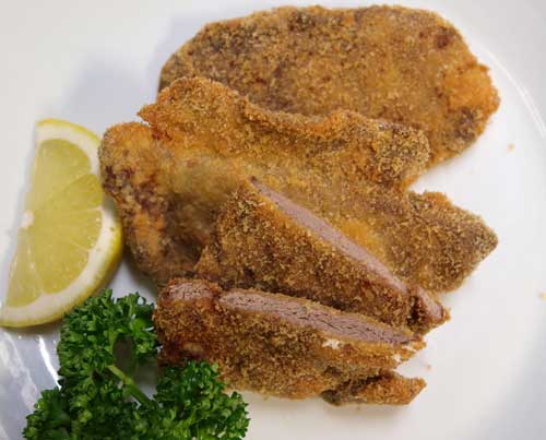 ミナミミンククジラのフライ