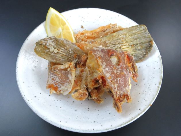 シモフリハタの唐揚げ