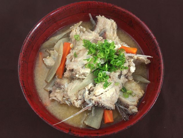 オオヒメのみそ汁