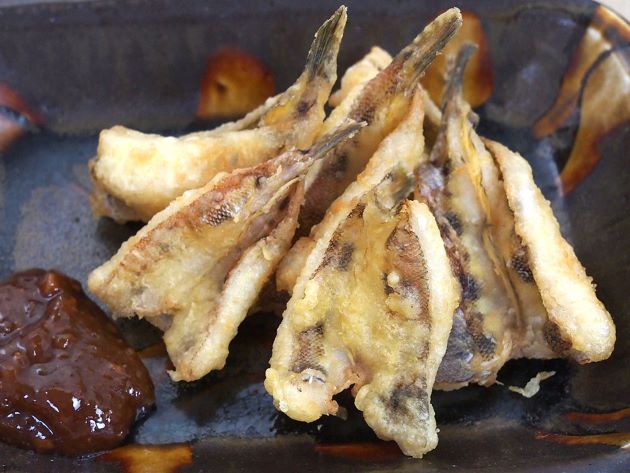 クラカケトラギスの唐揚げ