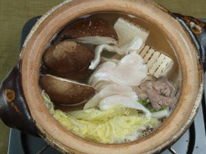 クリックで拡大表示 ウスバハギのちり鍋