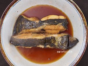 クリックで拡大表示 アサバガレイの煮つけ