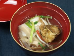 クリックで拡大表示 ほやの雑煮