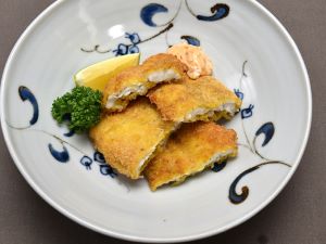 クリックで拡大表示 マフグのフライ