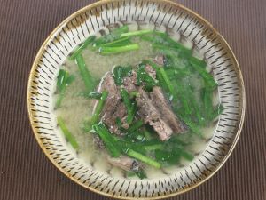 クリックで拡大表示 カツオのみそ汁