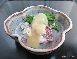 クリックで拡大表示 ケンサキイカのぬた
