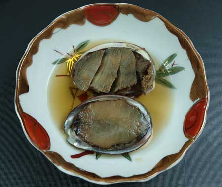 エゾアワビの煮貝