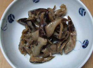 クリックで拡大表示 トリガイの佃煮