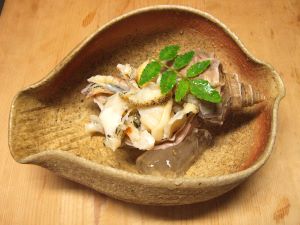 クリックで拡大表示 マツブの刺身