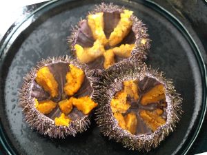 クリックで拡大表示 蒸しウニ