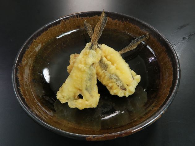 めごちの天ぷら