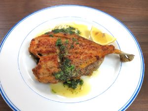 クリックで拡大表示 スナガレイのムニエル