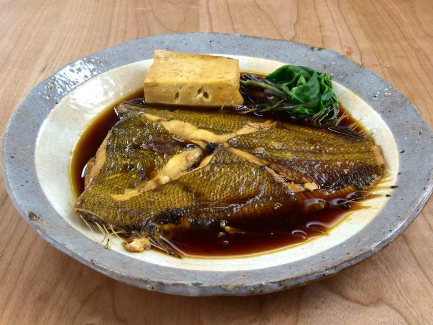 ヒラメの煮つけ