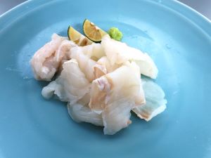 クリックで拡大表示 石ガレイの洗い