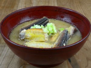 クリックで拡大表示 七郎魚のみそ汁