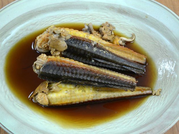 七郎魚の煮つけ