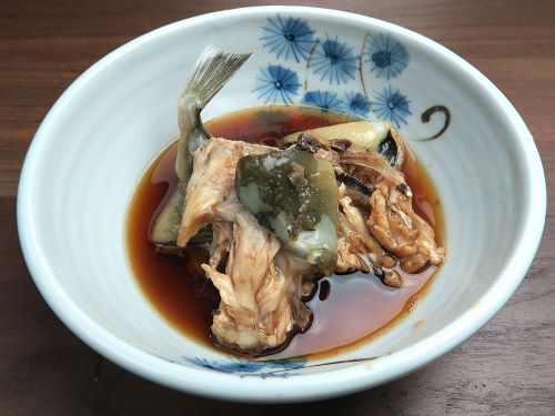 クリックで拡大表示 ヨリトフグの煮つけ