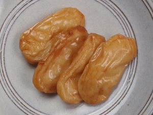 クリックで拡大表示 キダイの天ぷら