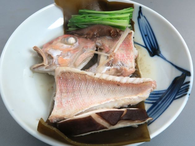 ぐじの酒蒸し