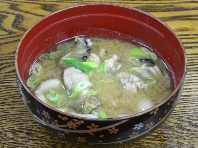 パンジヤーのみそ汁