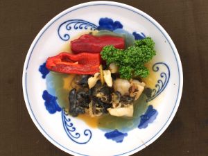 クリックで拡大表示 アジケーのバター焼き