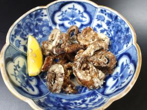 クリックで拡大表示 ごんぐりの唐揚げ